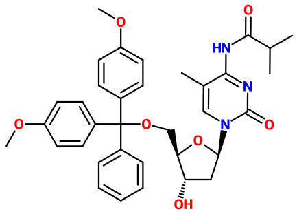 MC080675 5'-O-DMT-N4-iBu-5-methyl-2'-deoxycytidine (图片) MC080675 5'-O-DMT-N4-iBu-5-methyl-2'-deoxycytidine